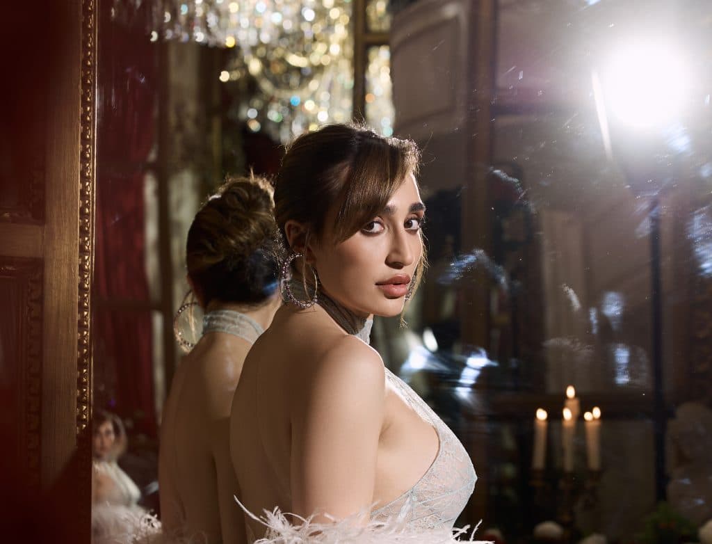 Sara Charif photographed for the Filmfare Middle East feature